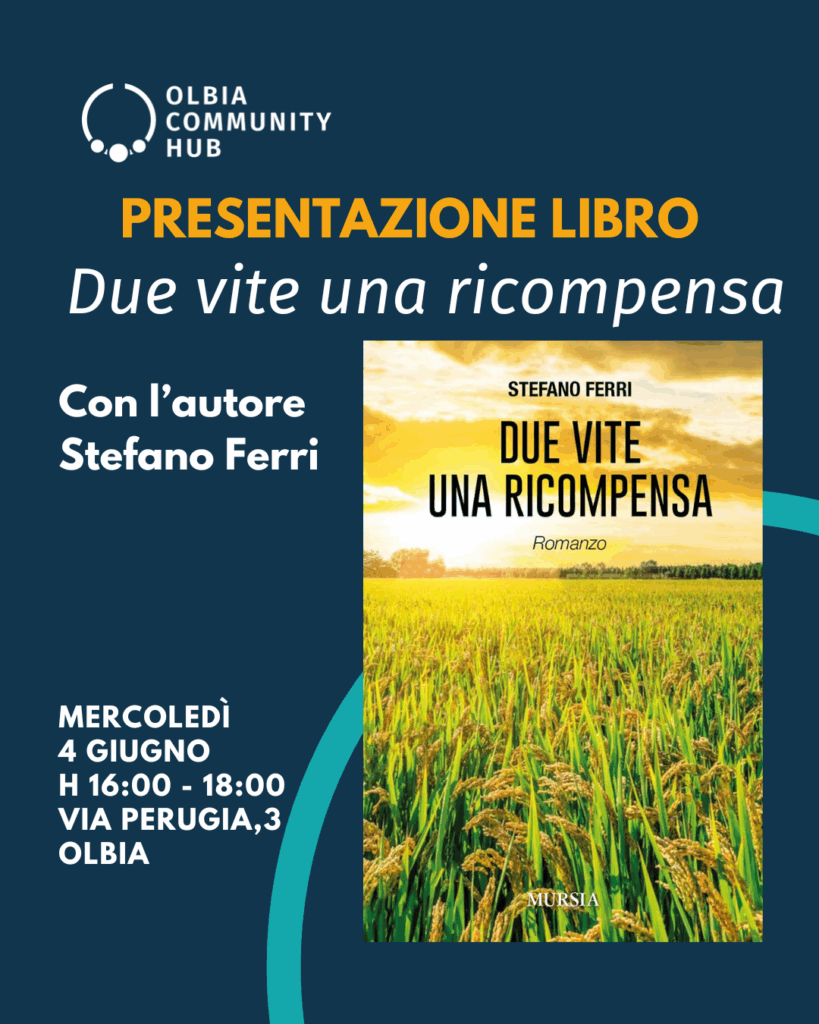 Presentazione libro “Due vite una ricompensa” di Stefano Ferri