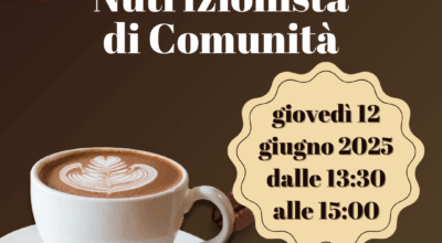 Un caffè con la Nutrizionista di Comunità
