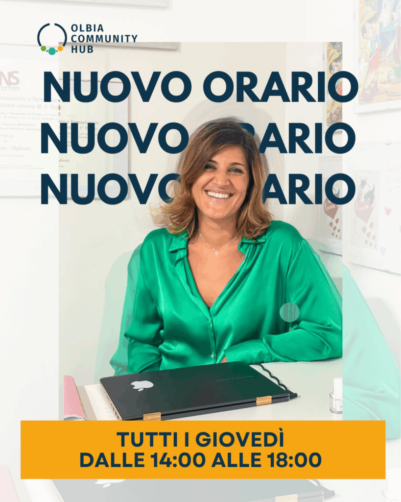 La nutrizionista di comunità cambia orario