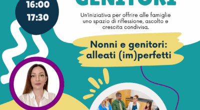Riprendono gli appuntamenti di “Spazio Genitori”