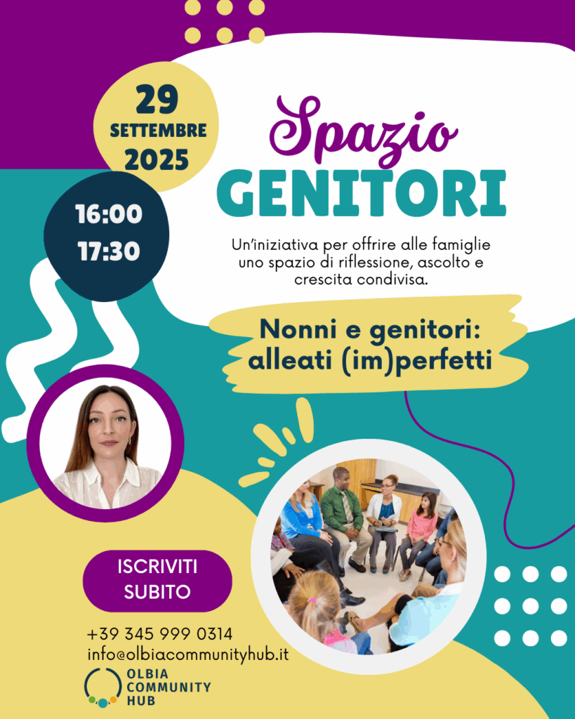 Riprendono gli appuntamenti di “Spazio Genitori”