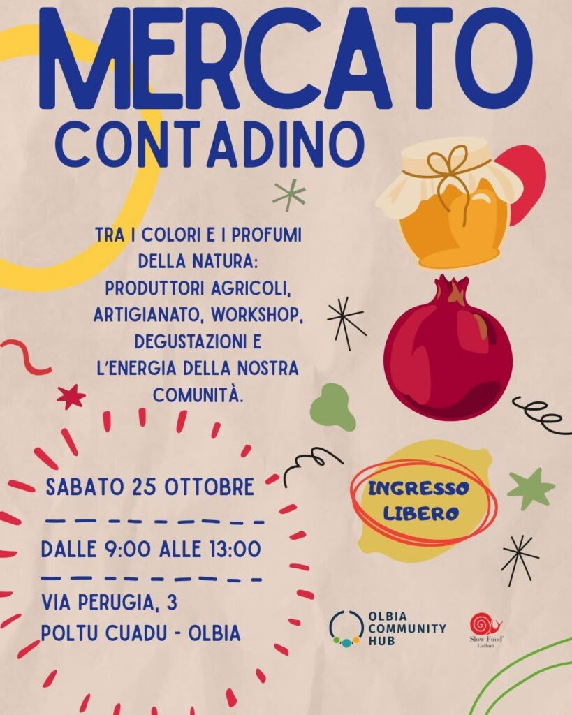 Mercato contadino di ottobre 2025