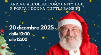 Babbo Natale arriva all’Olbia Community Hub!