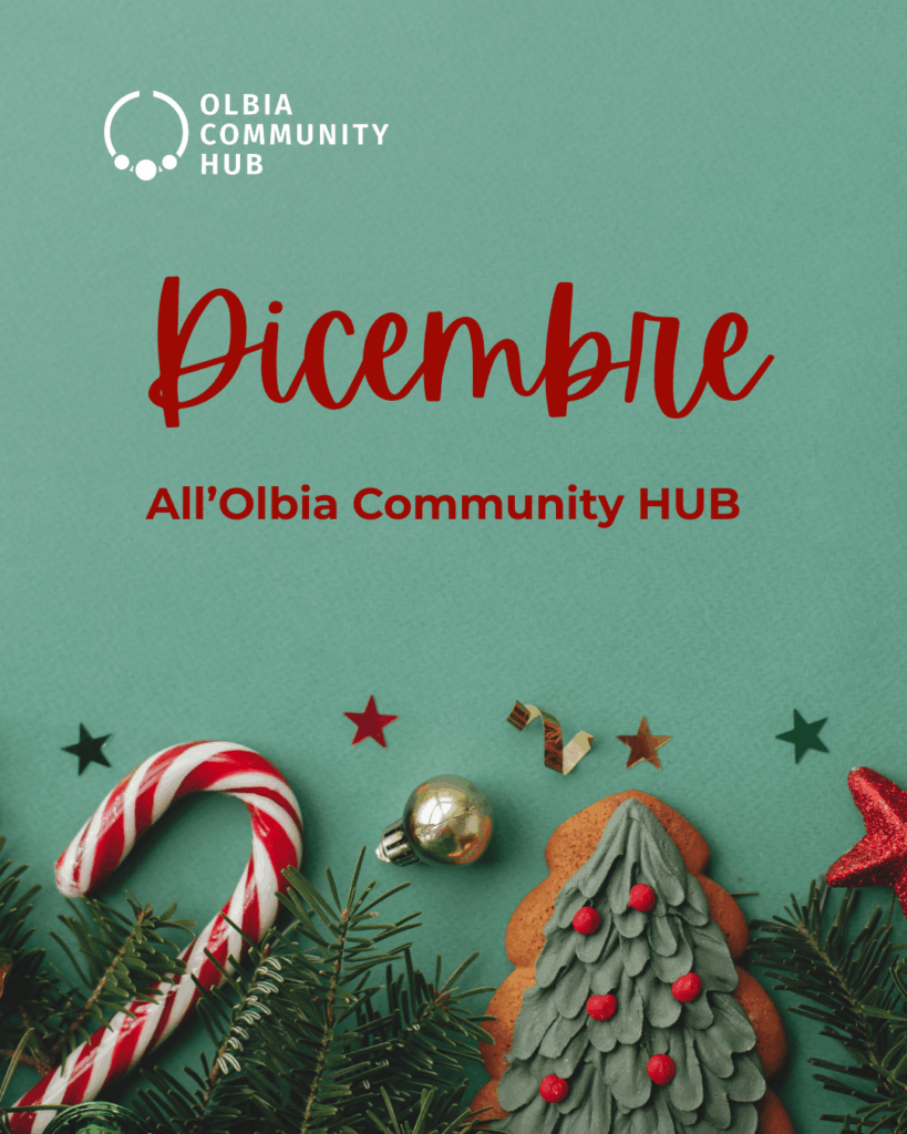Dicembre all’Olbia Community Hub: comunità, ascolto e atmosfere di festa