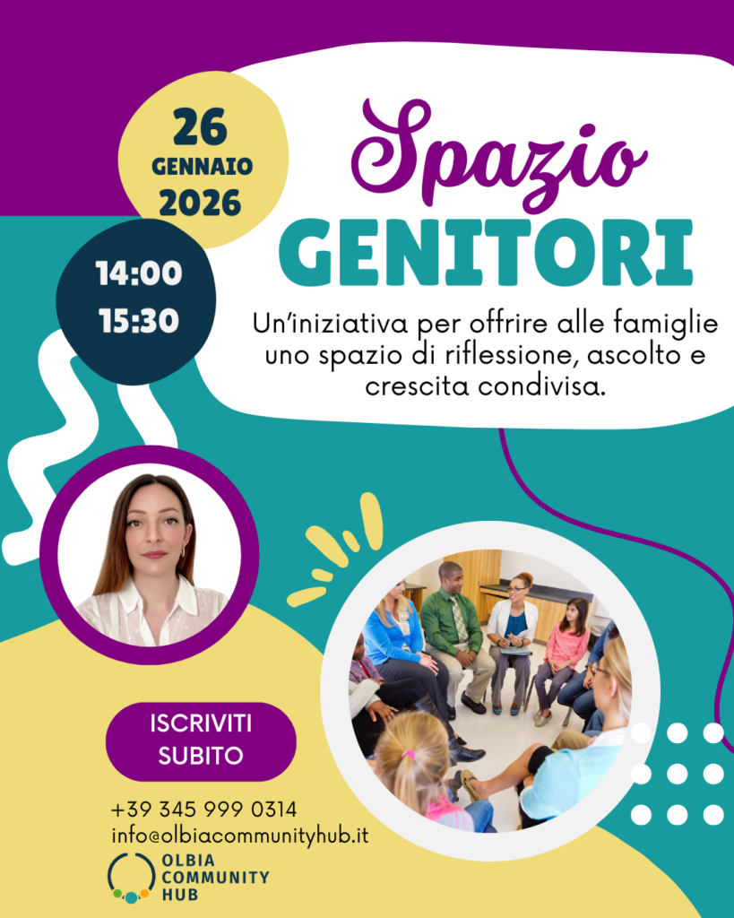 Riprendono gli incontri di Spazio Genitori con un nuovo orario