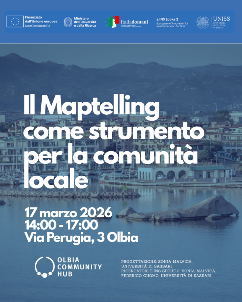 Il Maptelling come strumento per la comunità locale