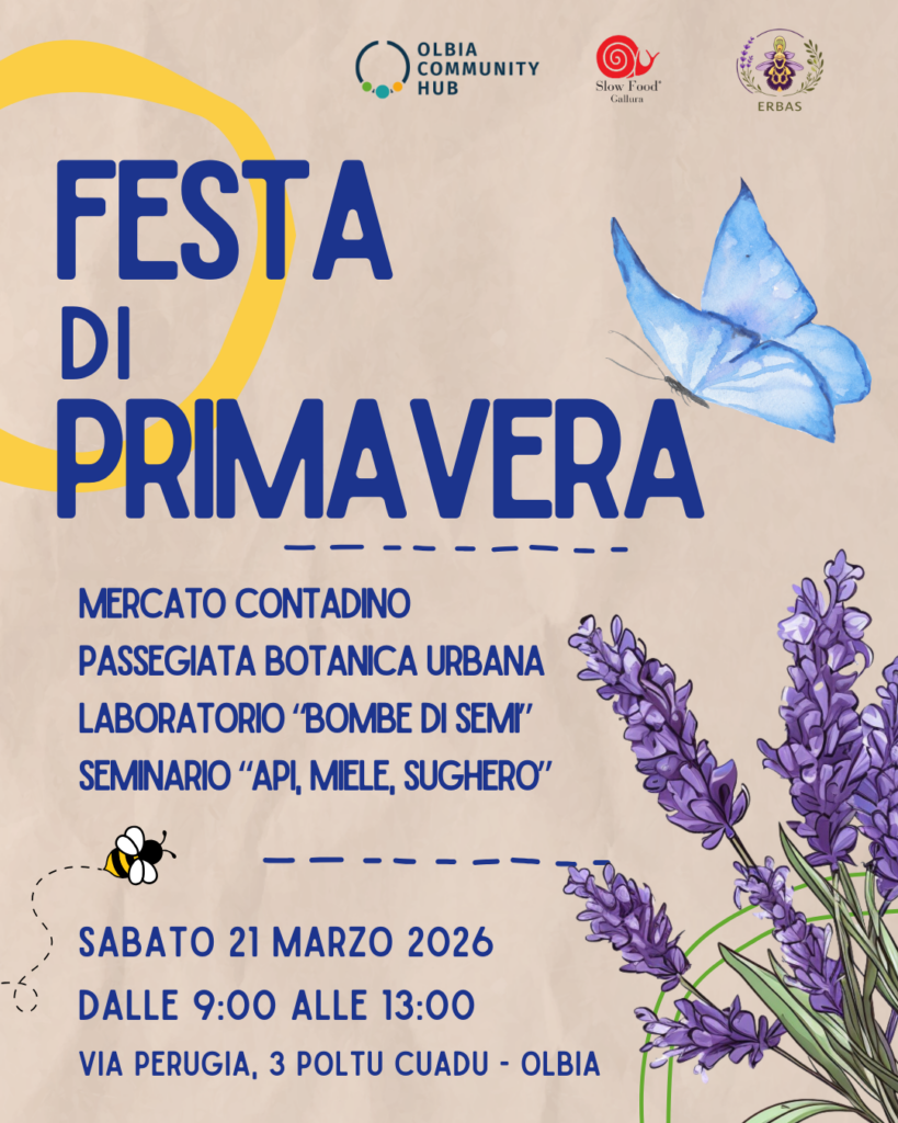 Festa di Primavera all’Olbia Community Hub