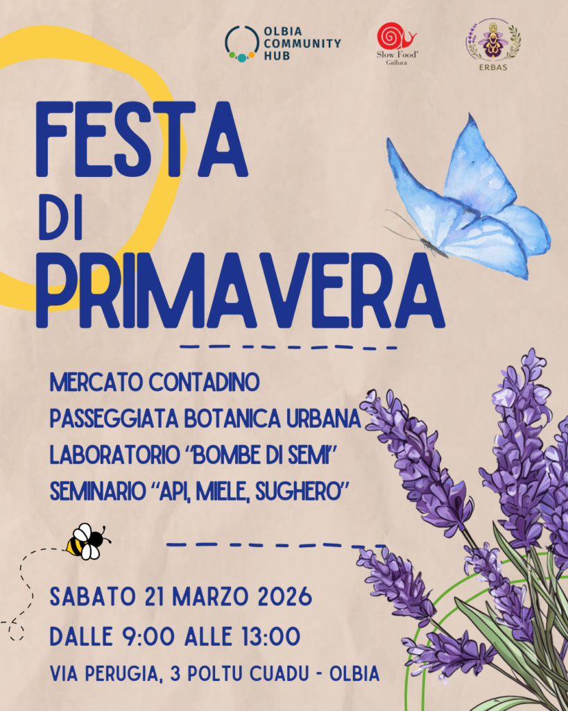 Festa di Primavera all’Olbia Community Hub