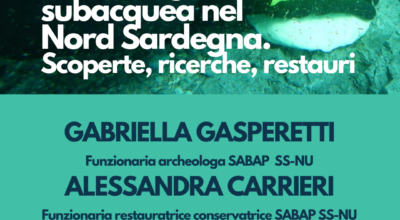 Nuovo evento dedicato all’Archeologia subacquea nel Nord Sardegna