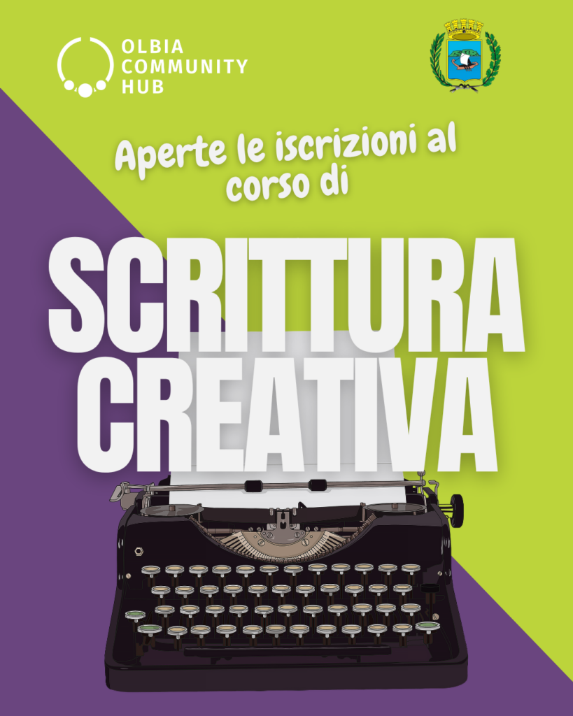 Torna il Laboratorio di Scrittura Creativa dell’Olbia Community Hub: “Raccontare il mondo, raccontare se stessi”