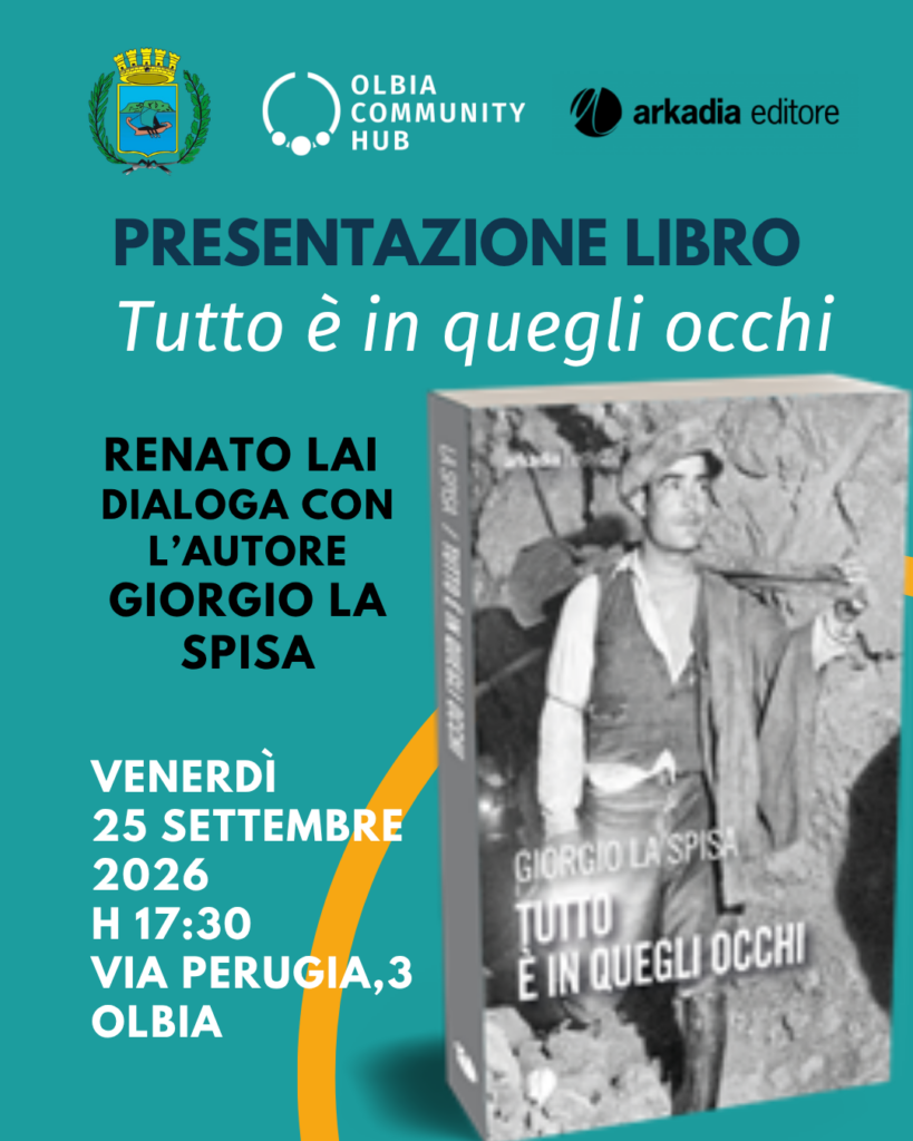 Presentazione libro “Tutto è in quegli occhi” di Giorgio La Spisa